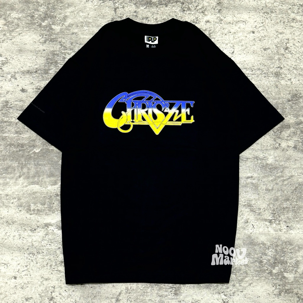 NOOV MUSIC Tshirt Baju Kaos Chrisye - Percik Pesona Logo Tshirt - Black | Official Merchandise