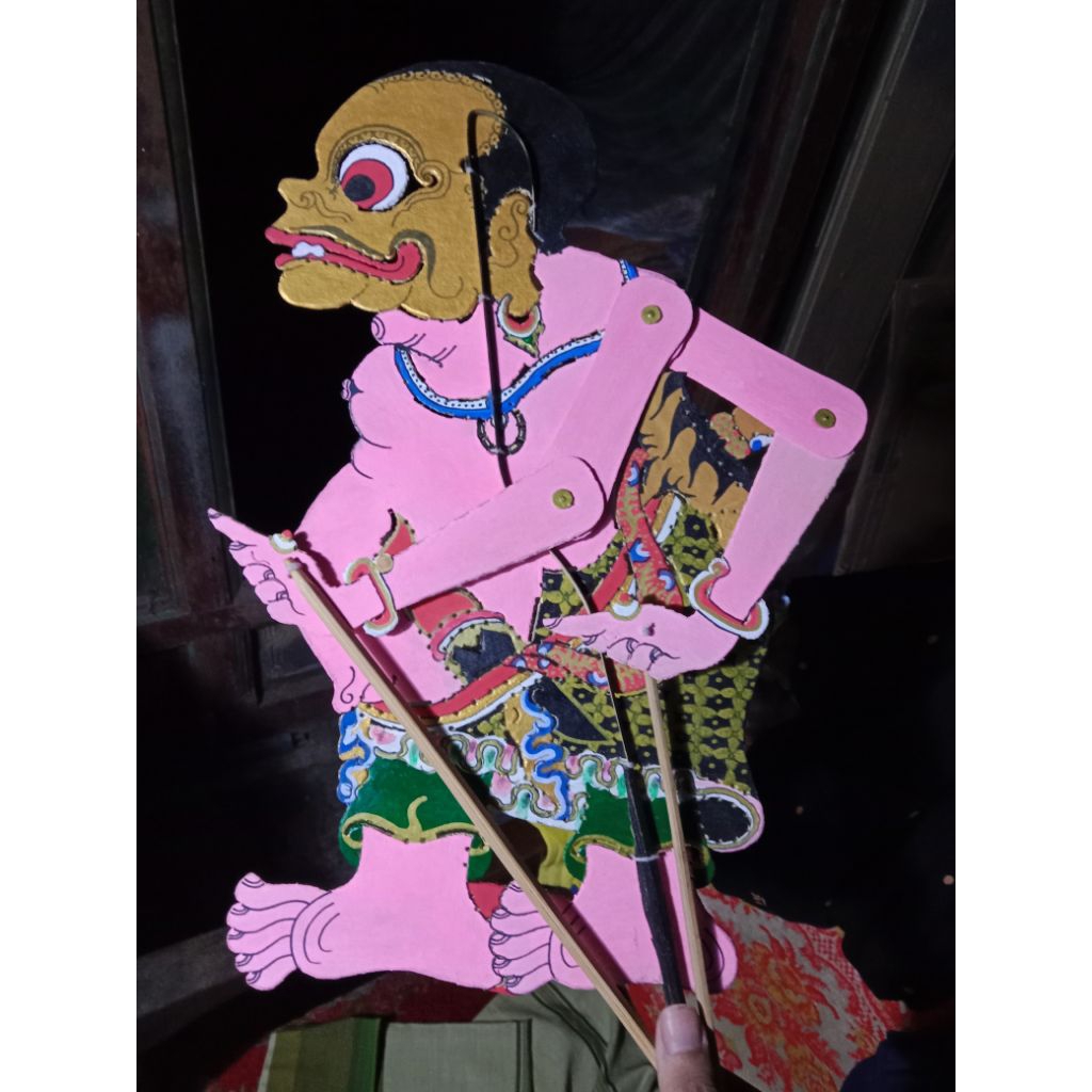 Wayang Bagong Pink Ki Seno Nugroho