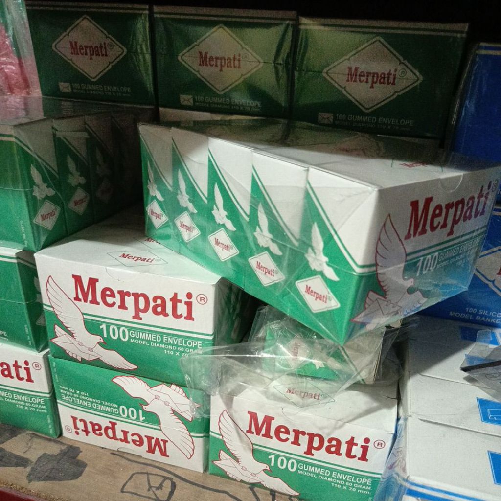 1 slop Amplop merpati kecil perekat