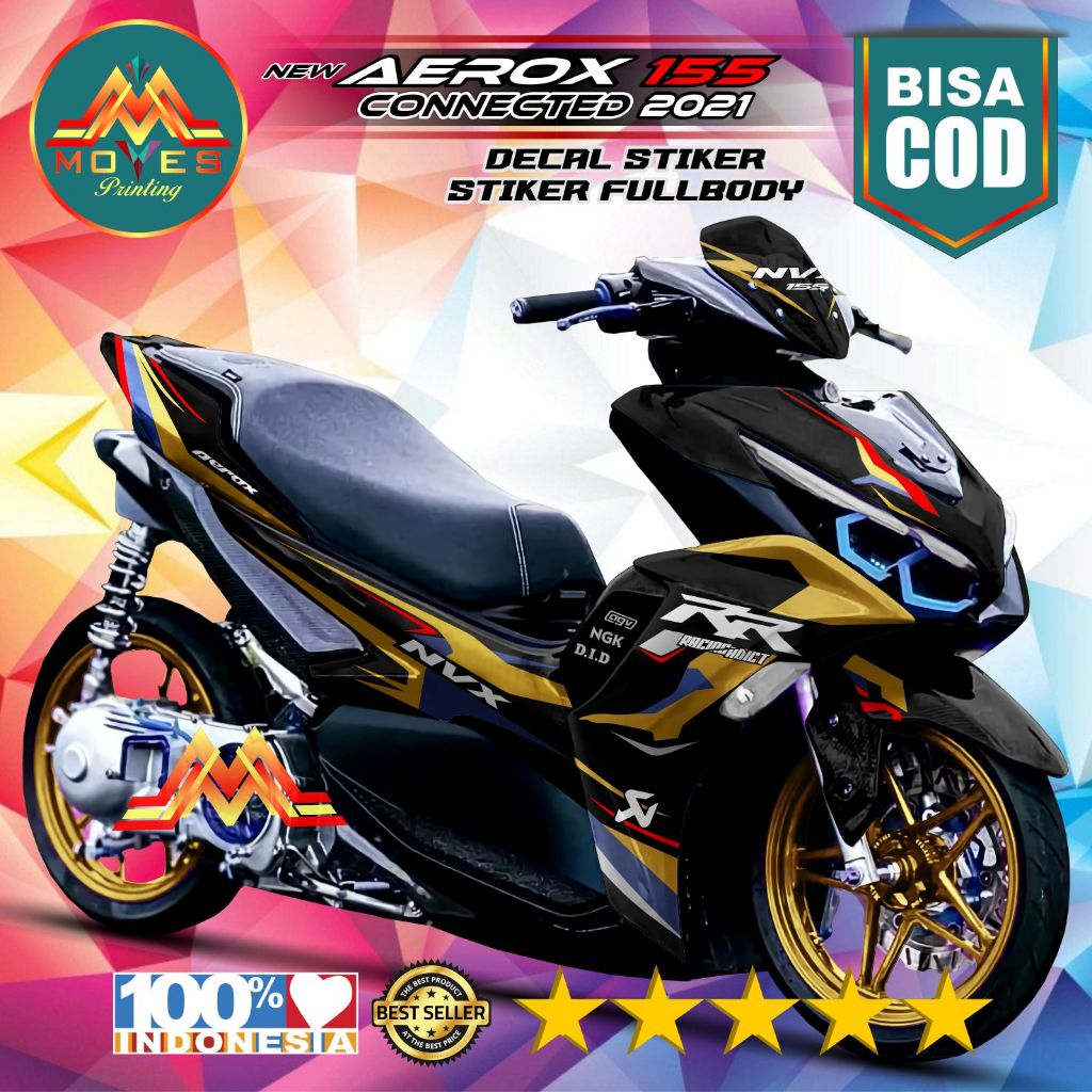 Decal Stiker Full Body Aerox 155 Connected 2021