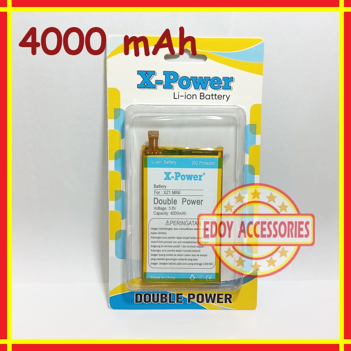 Batre Sony XZ1 Mini XZ1 Compact LIP1648ERPC  Double Power Batu Baterai Battery Tanam