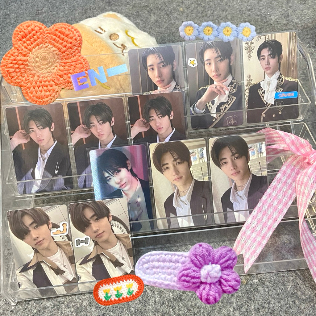 [OFFICIAL] ENHYPEN photocard sunghoon album sh peniti, sh prince, border carnival