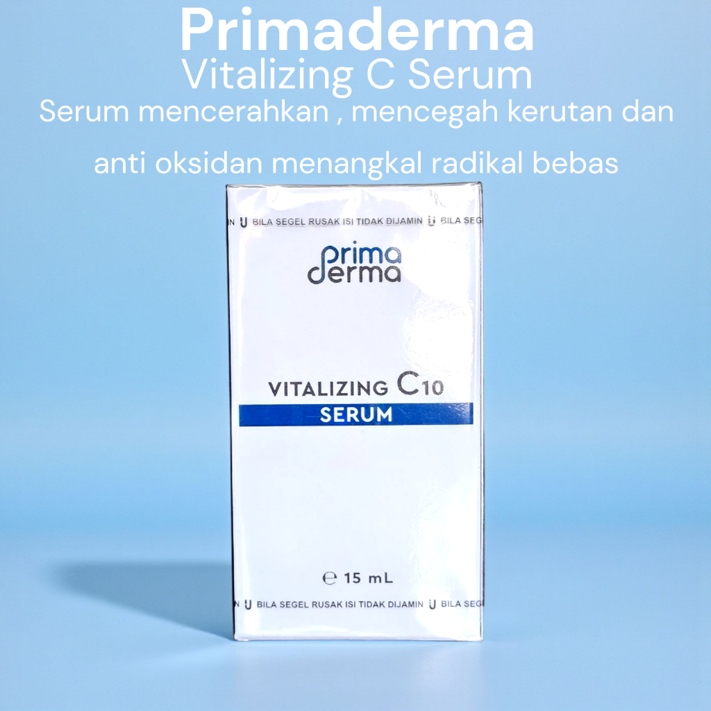 PRIMADERMA VITALIZING C 15 SERUM Serum Whitening booster pencerah Flek Serum Noda Hitam Serum Bekas 