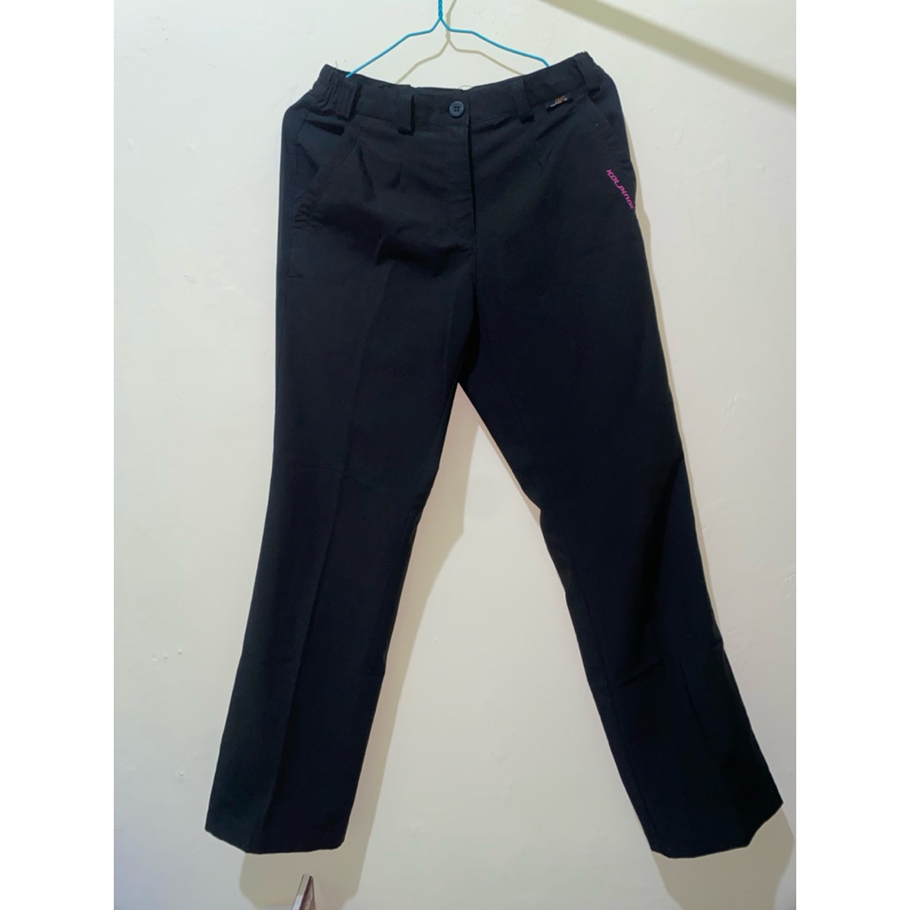 Celana outdoor golf hiking second Merk Kolping balck hitam pria wanita