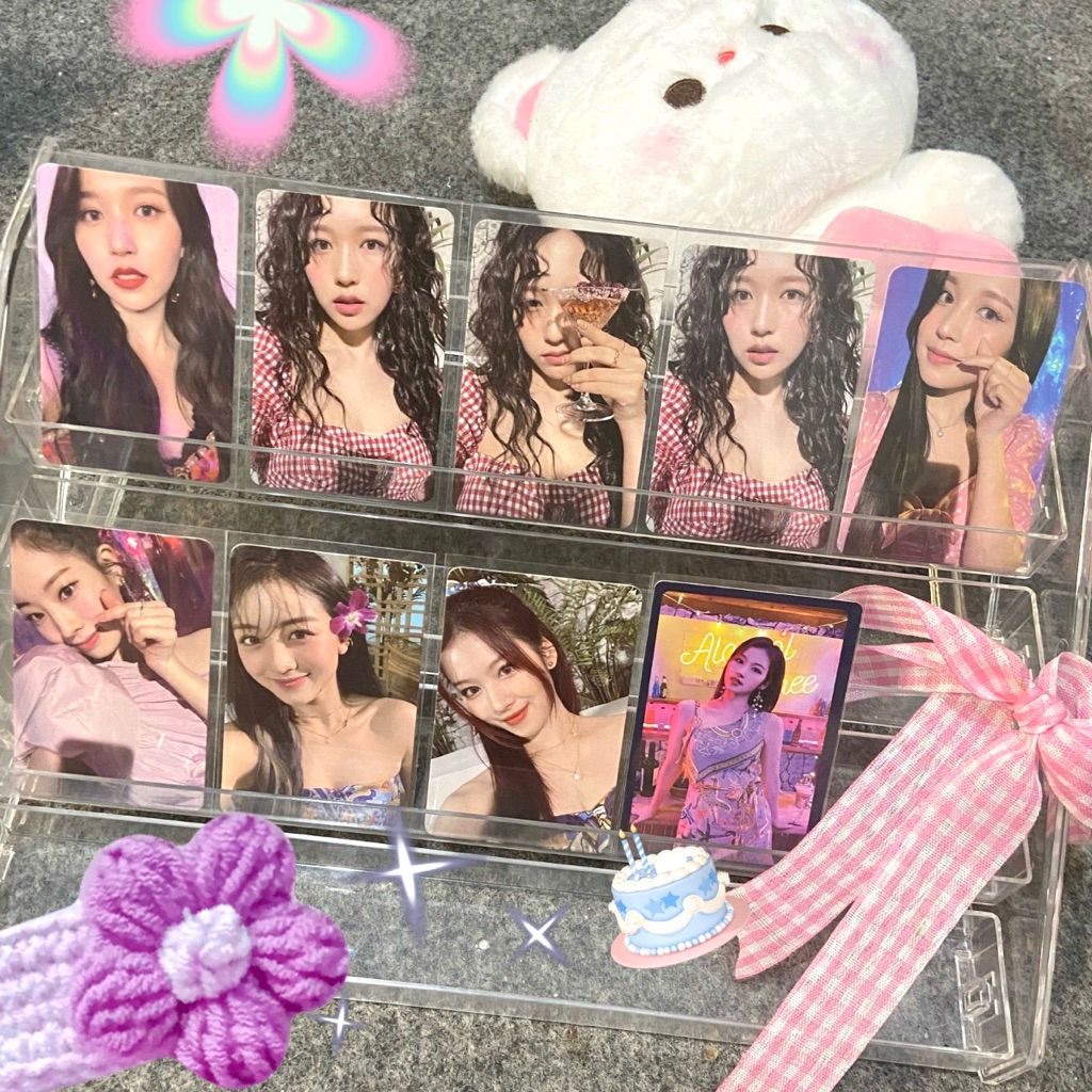[OFFICIAL] pc TWICE mina gelas taste of love, mina mnm set