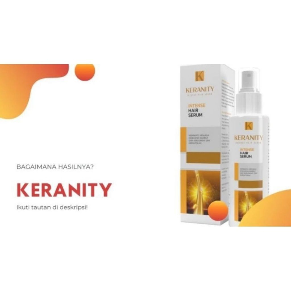 Keranity Hair Serum Penumbuh Rambut Dan Mengatasi Rambut Rontok Dan Kebotakan Official Store