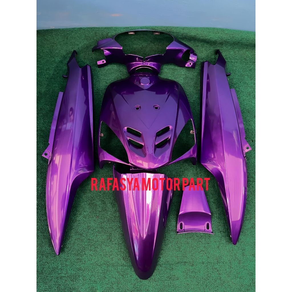 Fullset body halus mio sporty ungu candy cover full body mio sporty warna custom