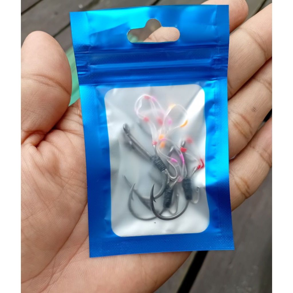 kail udang umpan hidup