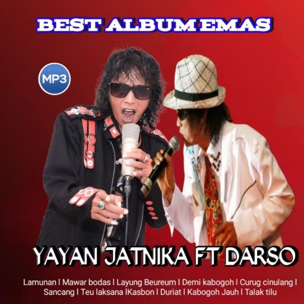 KASET CD MP3 LAGU YAYAN JATNIKA FEAT DARSO-KASET DVD POP SUNDA YAYAN JATNIKA-KASET MOBIL MP3 LAGU PO