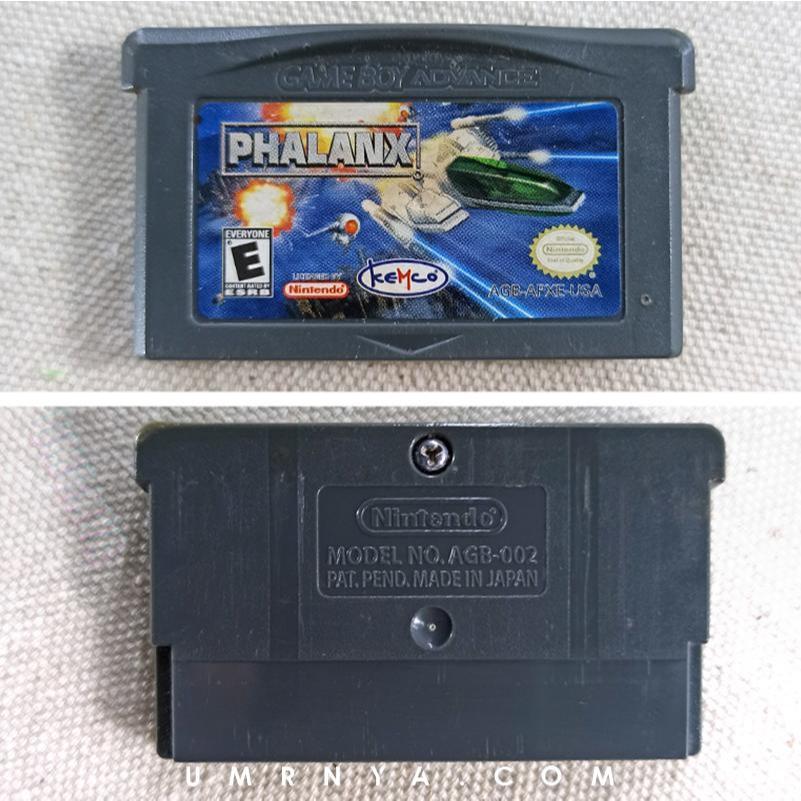 Kaset Original Gameboy Phalanx Phalax Palanx Nintendo GBA Sp Micro Game Boy