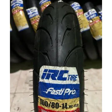 Ban Luar Tubeless Fasti Pro 100/80-14 IRC Ban IRC Fasti Pro 2 ring 14 Matic