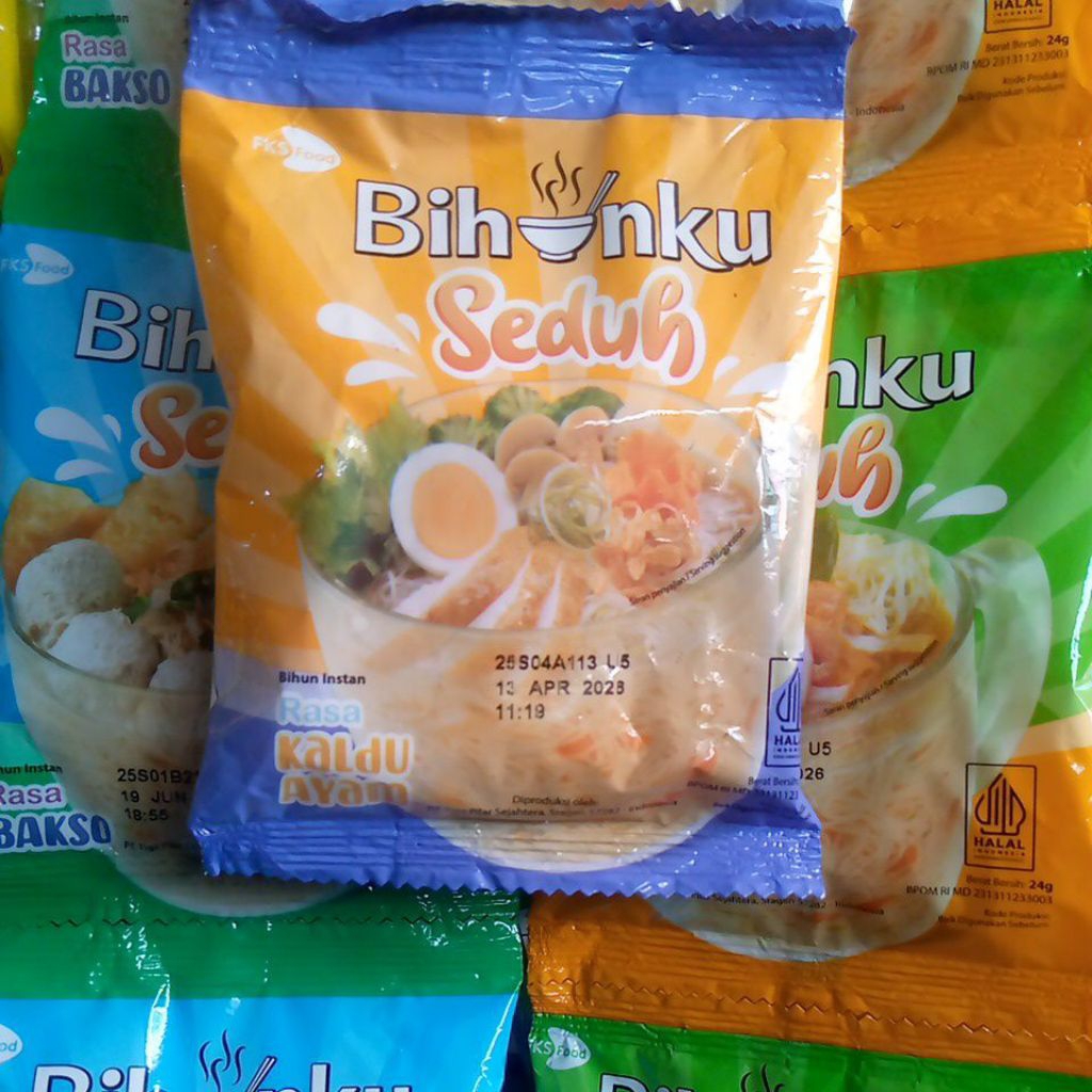 Bihun instan/Bihun seduh/Bihun instan sudah dengan bumbu