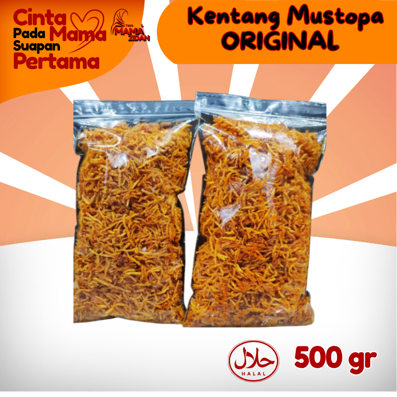 KENTANG MUSTOFA  500gr ORIGINAL/KENTANG MUSTOFA MAMAZIDAN