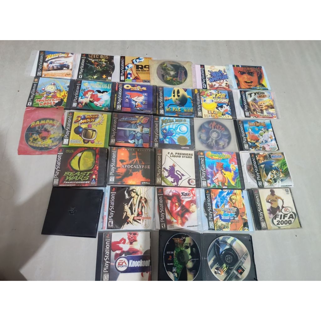 Kaset ps 1 copy pabrik