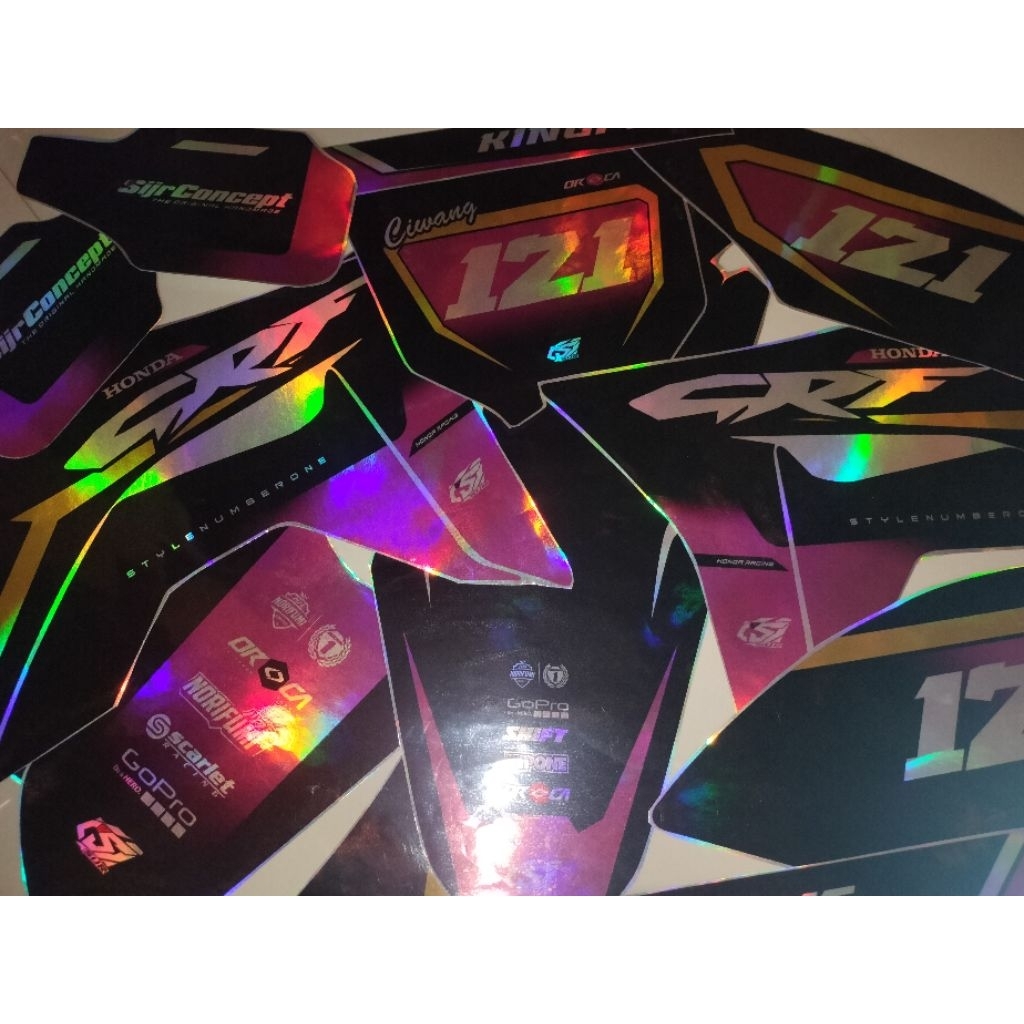 decal crf hologram decal hologram full body decal premium hologram