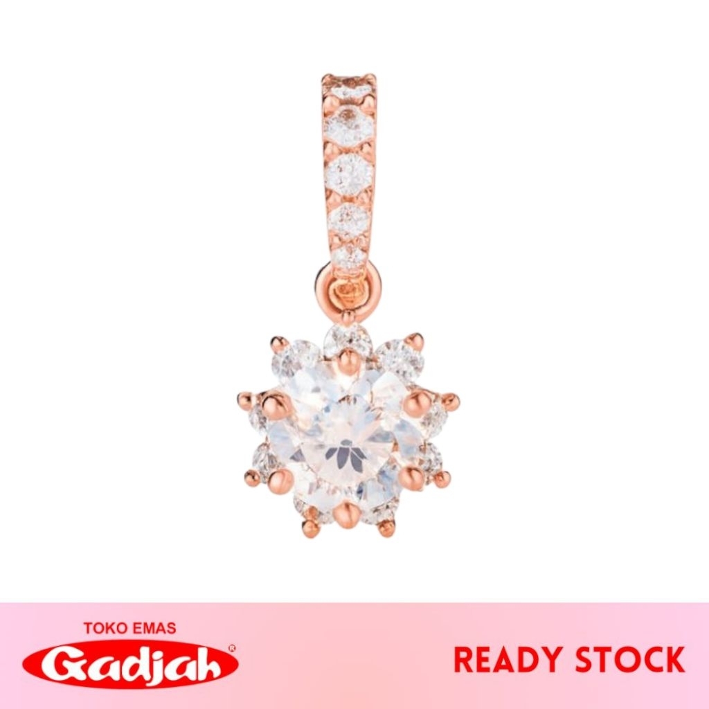 Liontin Emas Solitaire Jasmine - Toko Emas Gadjah