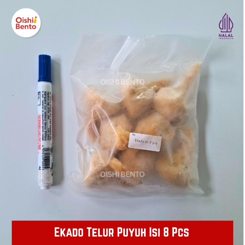 Ekado Isi 8 Pcs | Ekado Telur Puyuh Lezat Gurih