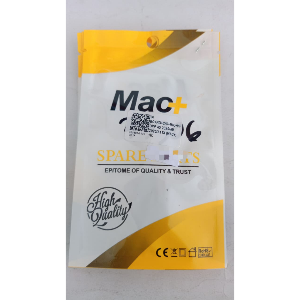 BOARD CES+MIC+HF OPPO A5 2020/A9 2020/A11X(MAC+)