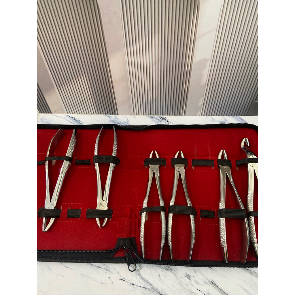 tang cabut gigi dewasa | dental extraction forceps | tang gigi stainless | alat kedokteran gigi | pe