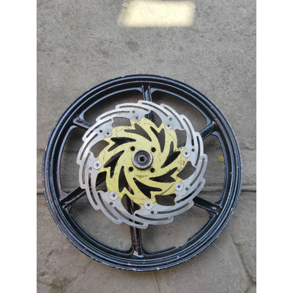 velg depan palang 6 suzuki set cakram ukuran 360