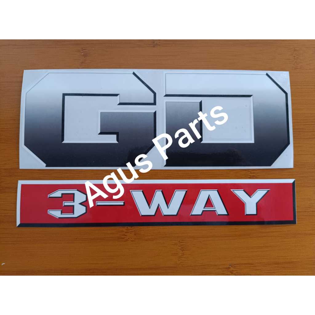 Stiker GD 3Way Panther Pick Up 1 Biji