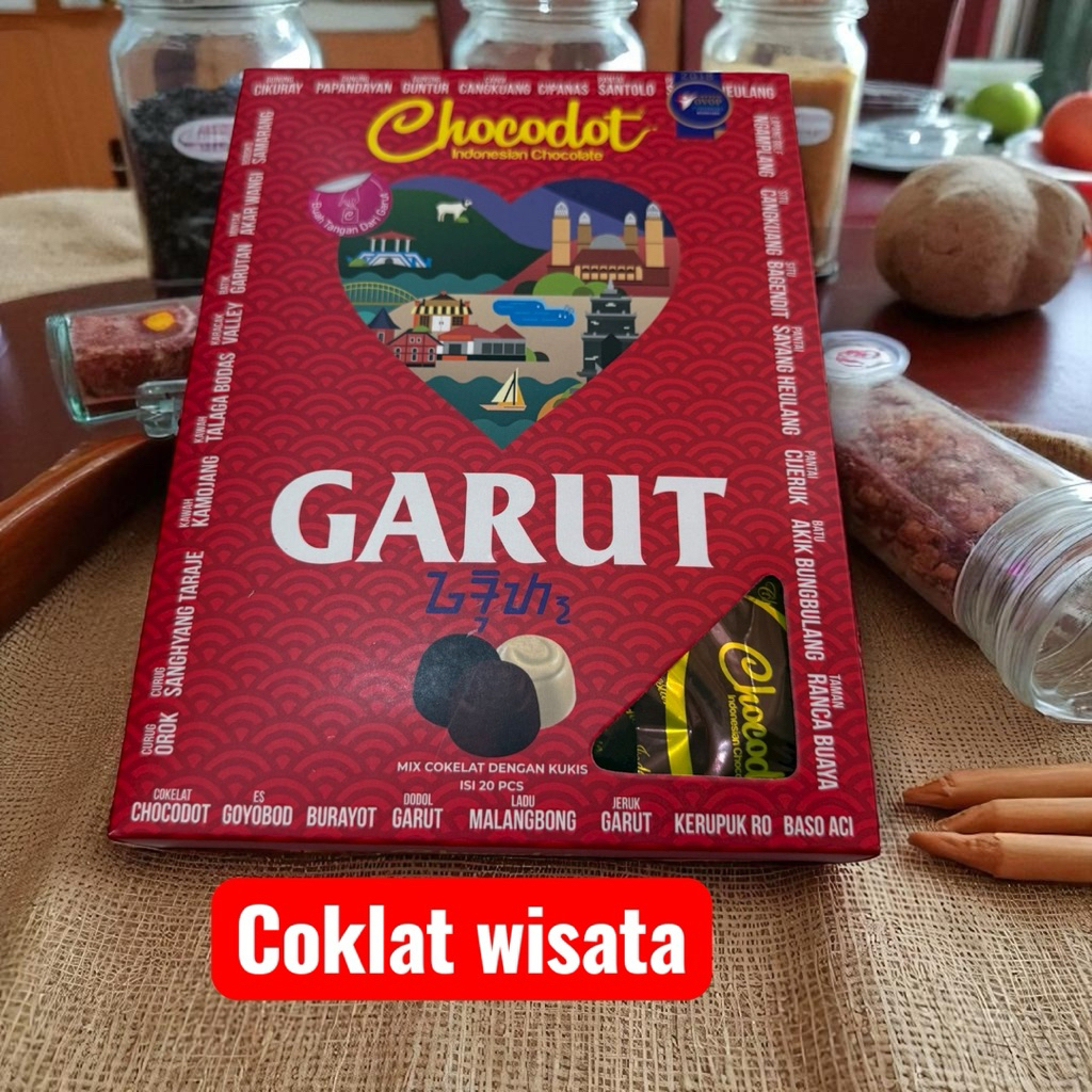 Chocodot edisi wisata Garut mix cream cookies isi20pcs