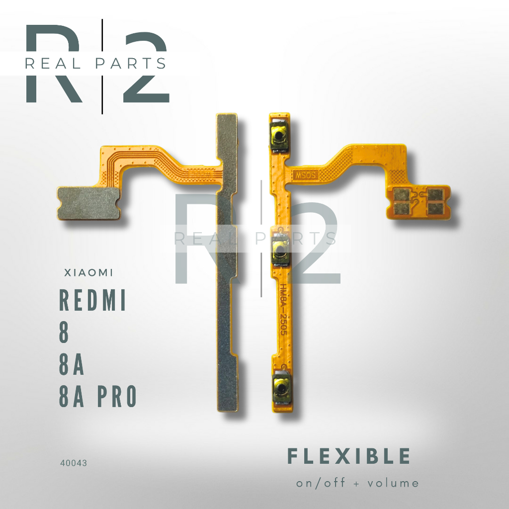 Flexible On Off Volume XIAOMI Redmi 8 / 8A /  Redmi 8A Pro