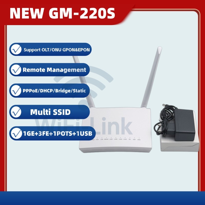 ZTE GM220-S XPON Modem GPON EPON Original Modem Internet Fiber Modem Internet Fiber