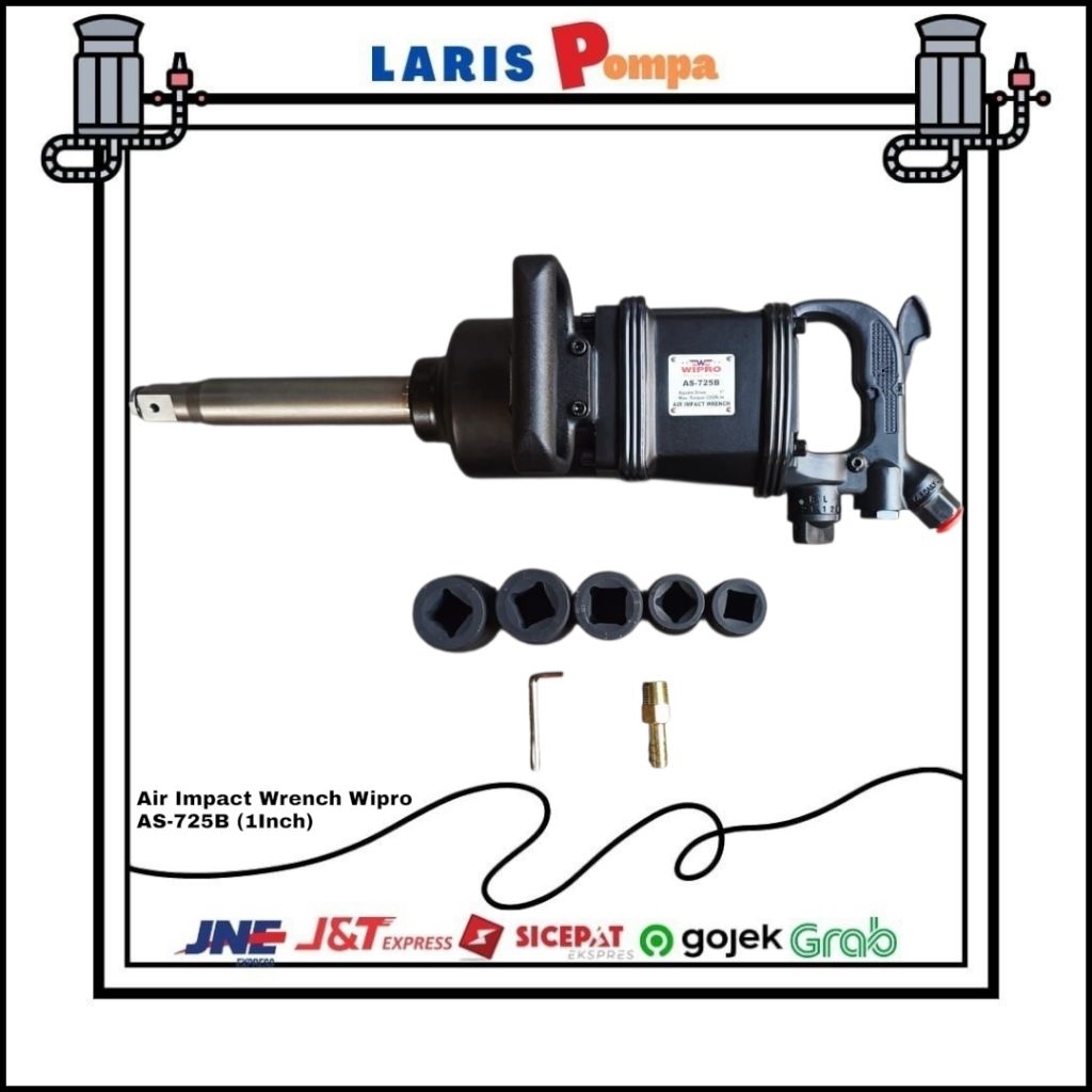 Air Impact Wrench Wipro AS-725B (1Inch)