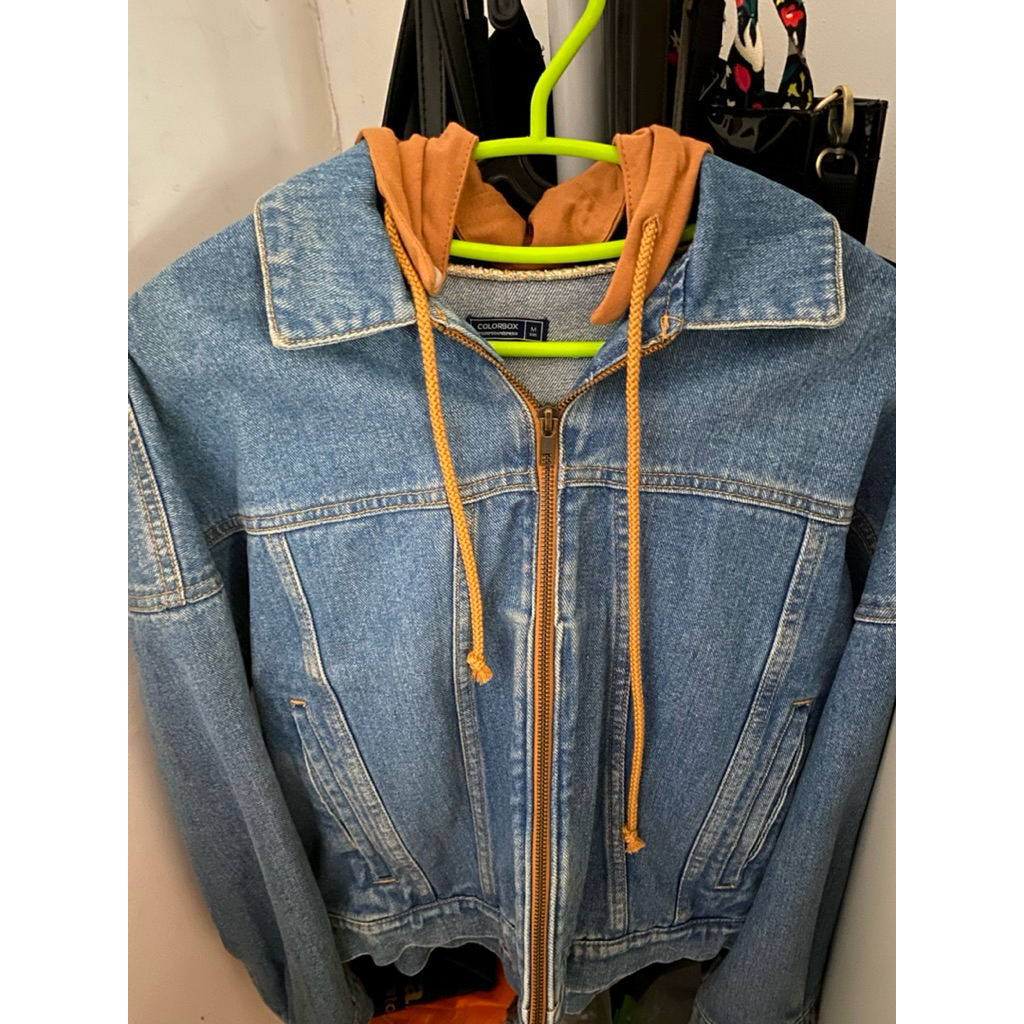 [Preloved] Jaket Jeans Colorbox (No Nego)