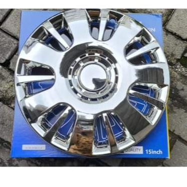 Cover Dop Velg Mobil Ring 15 Universal Chrome LW-5065-C-15