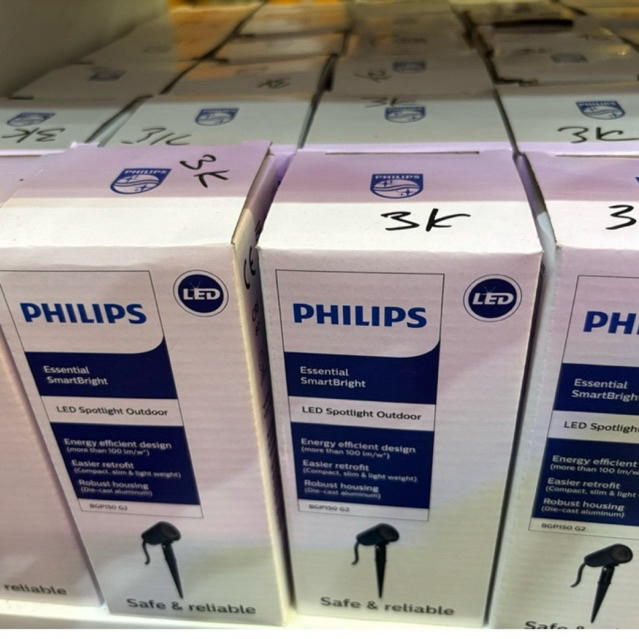 Lampu sorot taman led 3w 3watt philips philip 220v