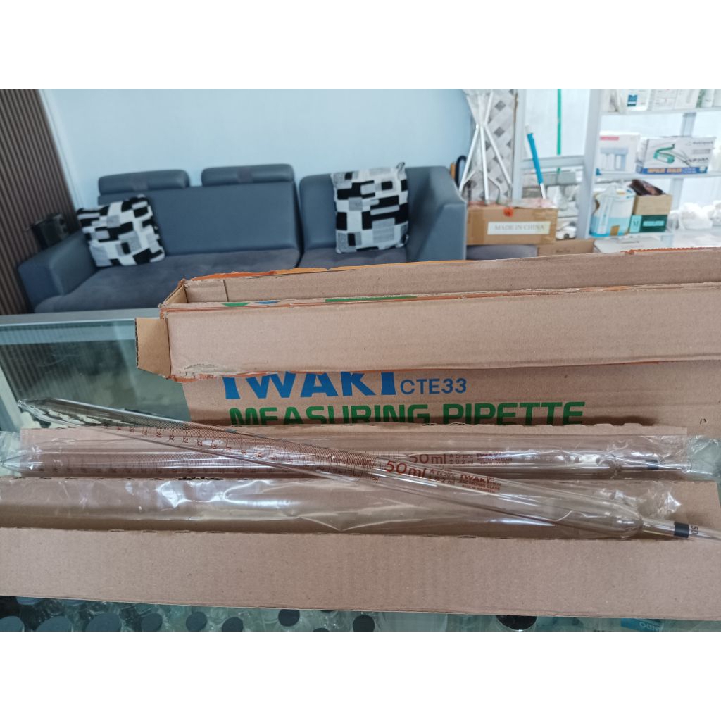 Pipet Ukur IWAKI CTE33/ Measuring Pipette 50 ml