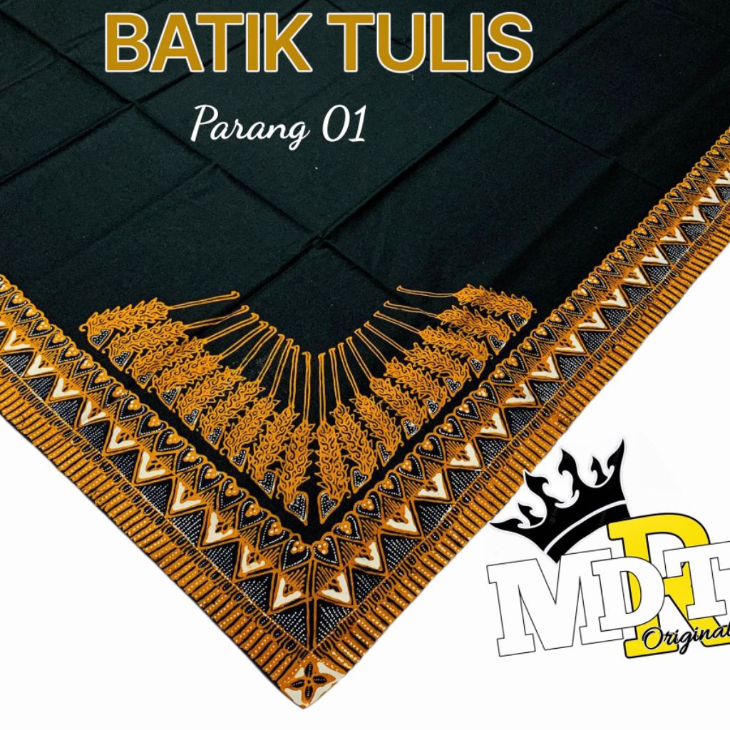 Udeng batik tulis lembaran iket kepala katun