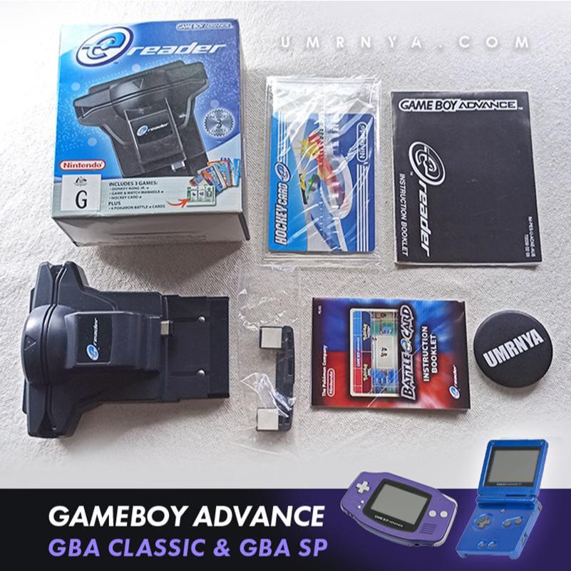 E-Reader Gameboy Advance untuk Console Nintendo Game boy GBA SP Kartu E Reader Card CIB