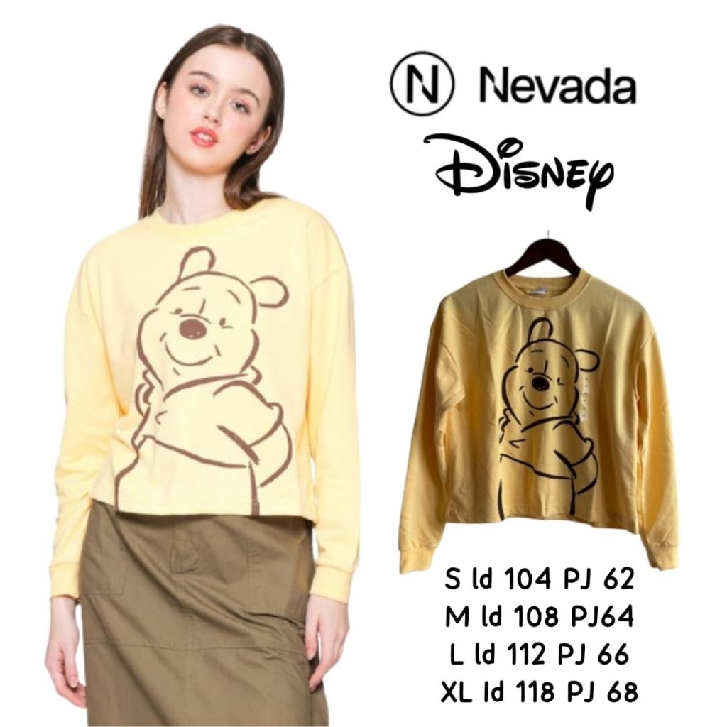 Sweater Crop Wanita Original Nevada