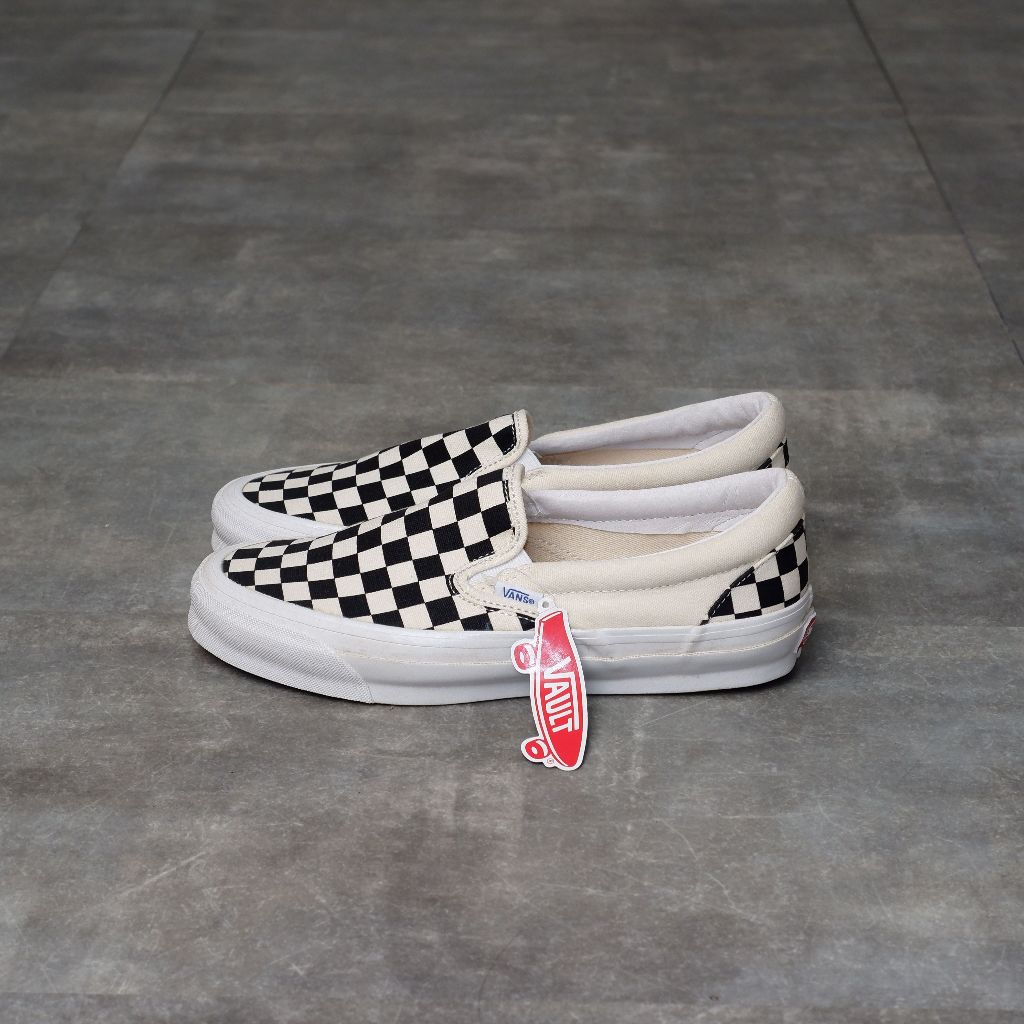 VAULT OG SLIP ON LX CHECKERBOARD