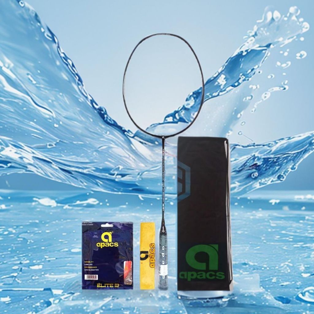 Raket Badminton Apacs Nano Fusion Speed 722 Bonus Komplit