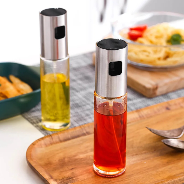 Botol Kaca Spray Semprotan Minyak Goreng Olive Oil Daging BBQ 100ml