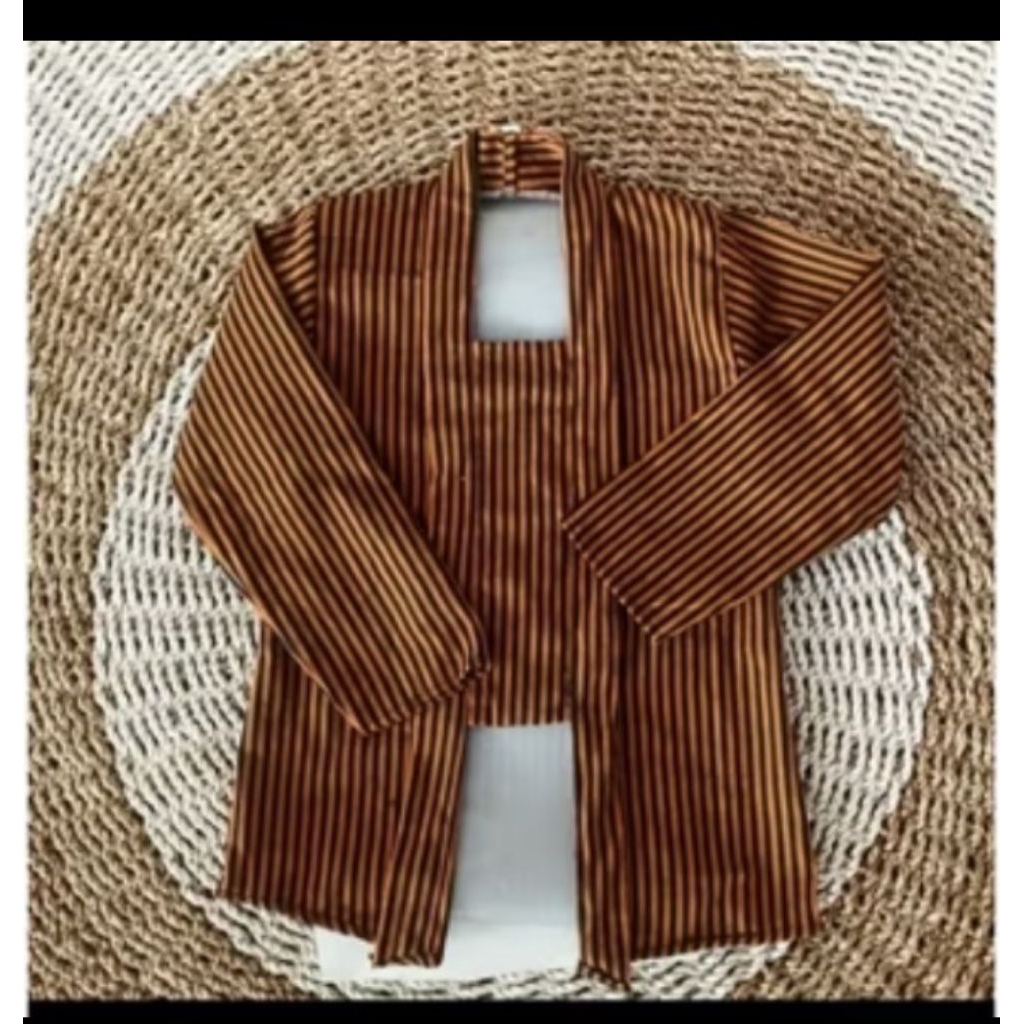 Kebaya Lurik anak perempuan//Baju adat Jawa//Pakaian tradisional