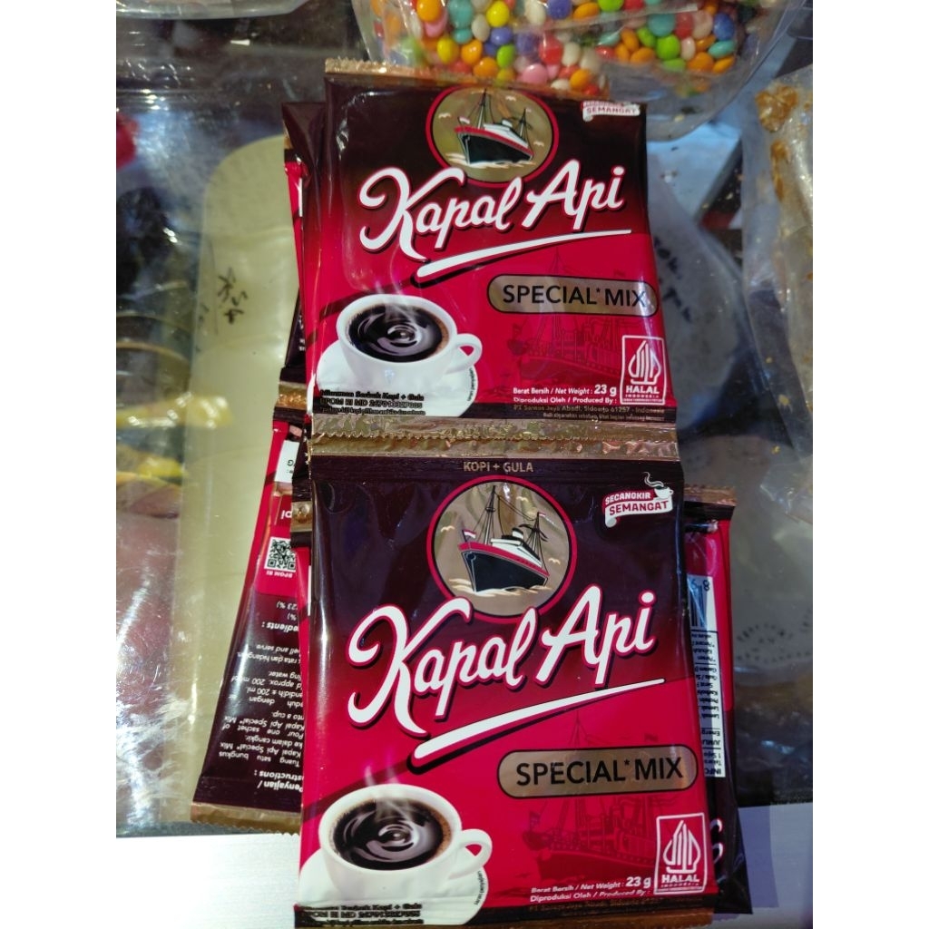 Kapal api kopi hitam 1 renceng