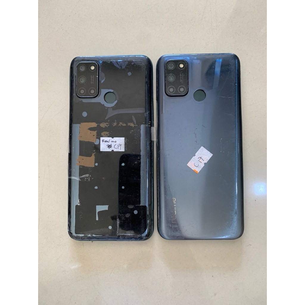 Realme C17 mesin normal, minus LCD