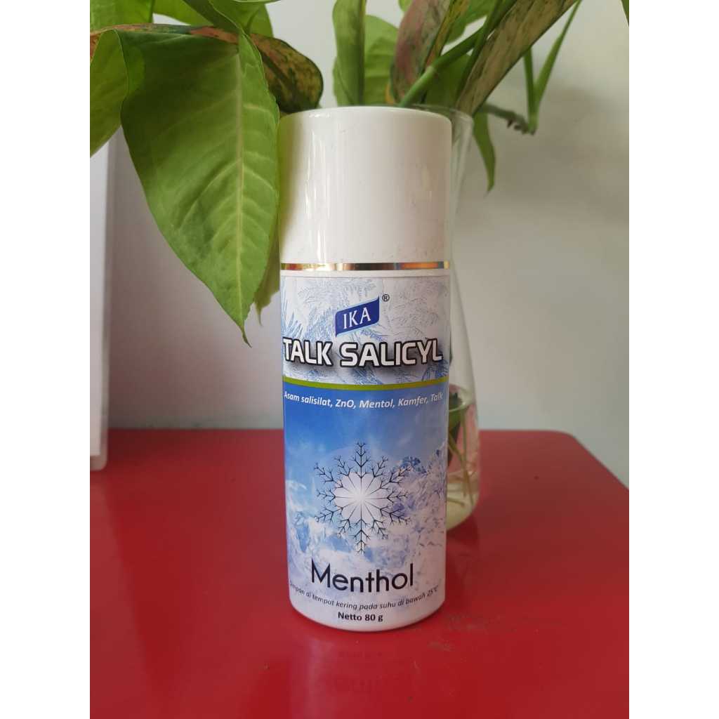 Bedak Ika Talk Salicyl Menthol