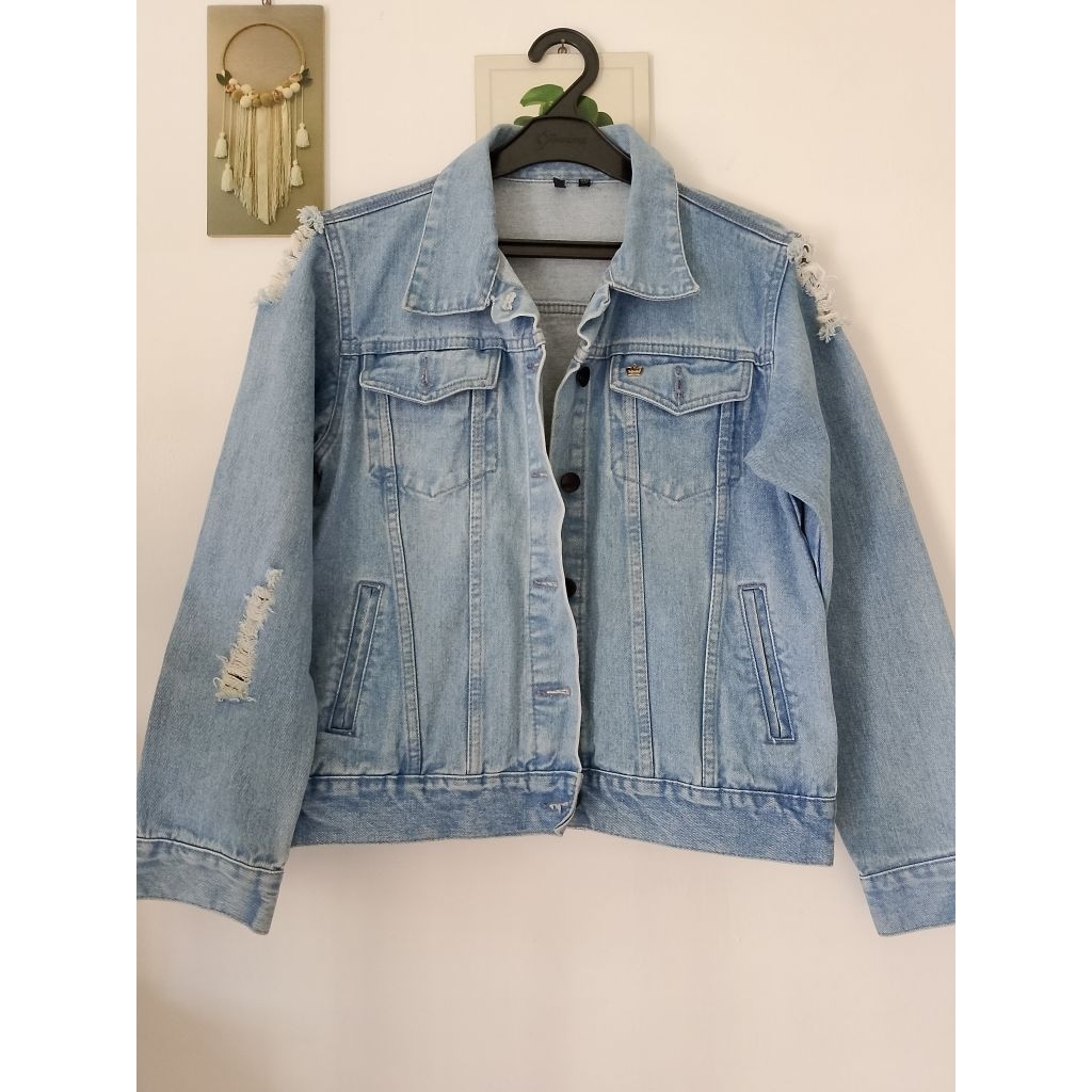 jaket jeans preloved juice matic