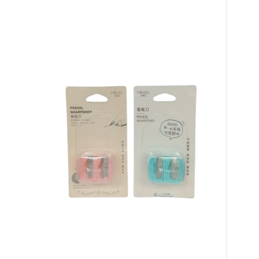 Rautan pensil alis Trik eel /pencil shar pener /rautan pensil eyeliner.