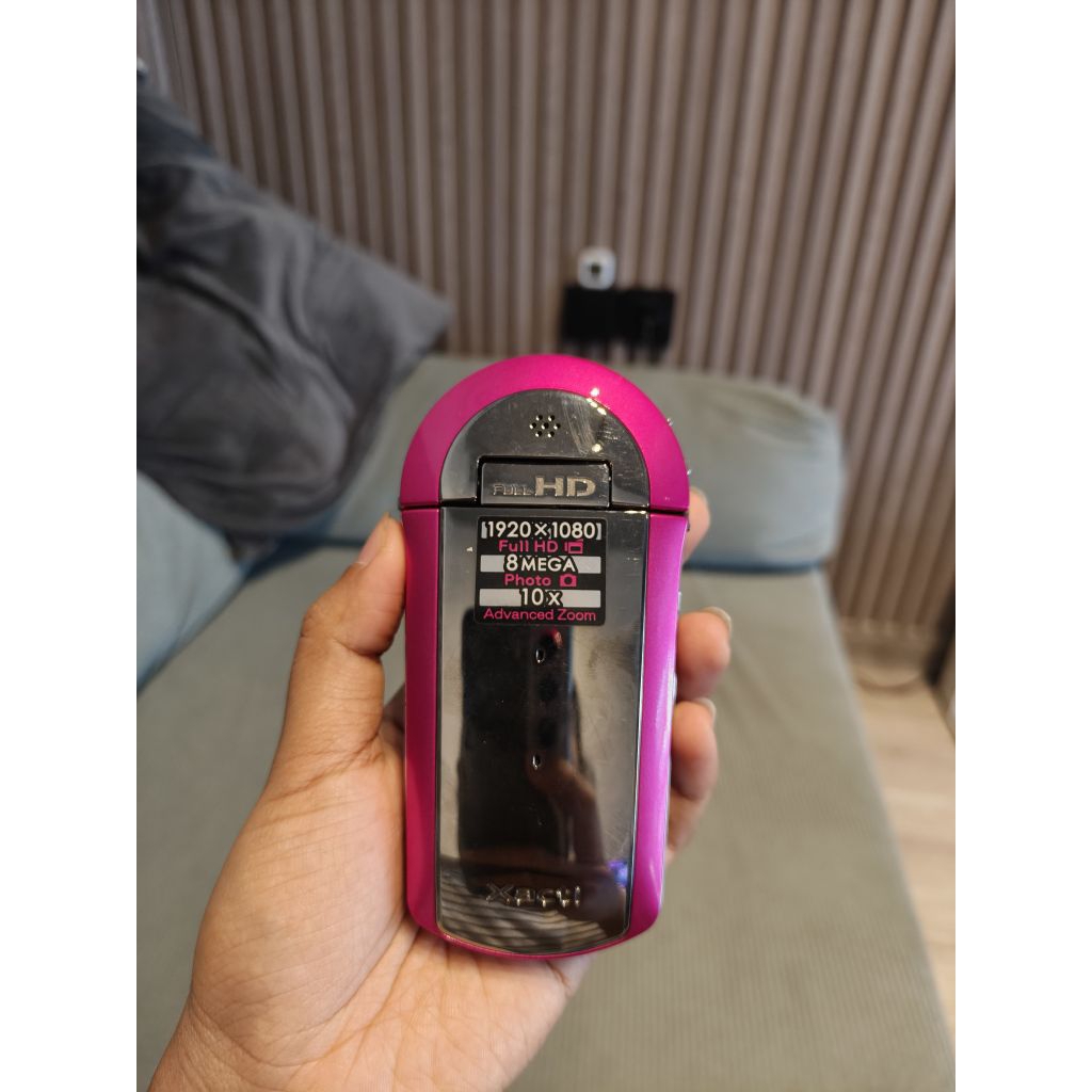 kamera handycam sanyo xacti vpc-cs1 pink