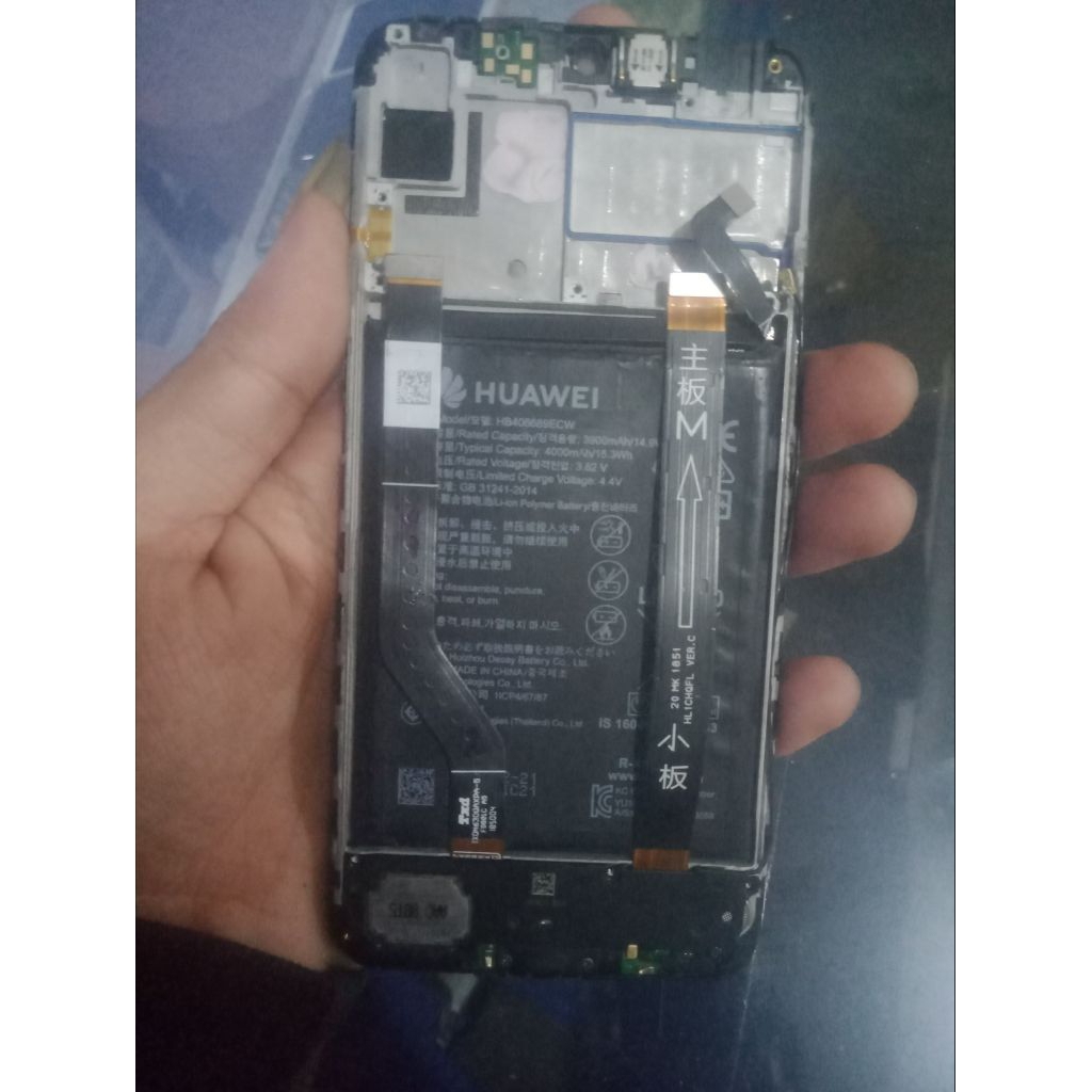 Lcd Touchscreen Frame Huawei Y7 Pro 2019