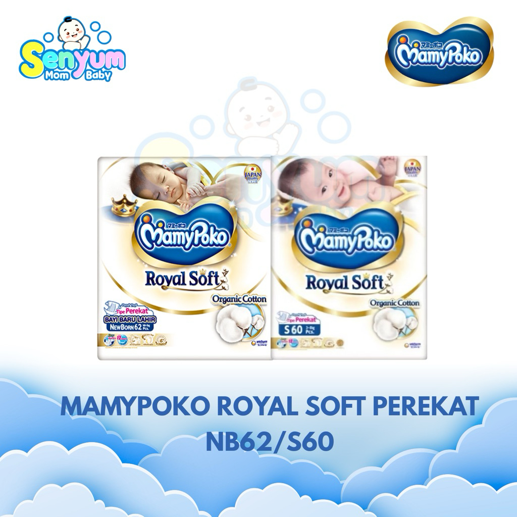 HARGA 1 BALL MAMYPOKO ROYAL SOFT PEREKAT UK NB62/S60