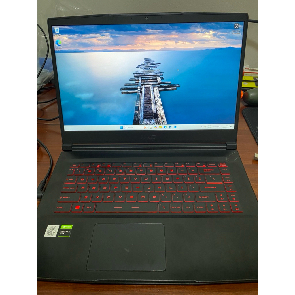 LAPTOP GAMING MSI GF65 Thin 10SDR BEKAS