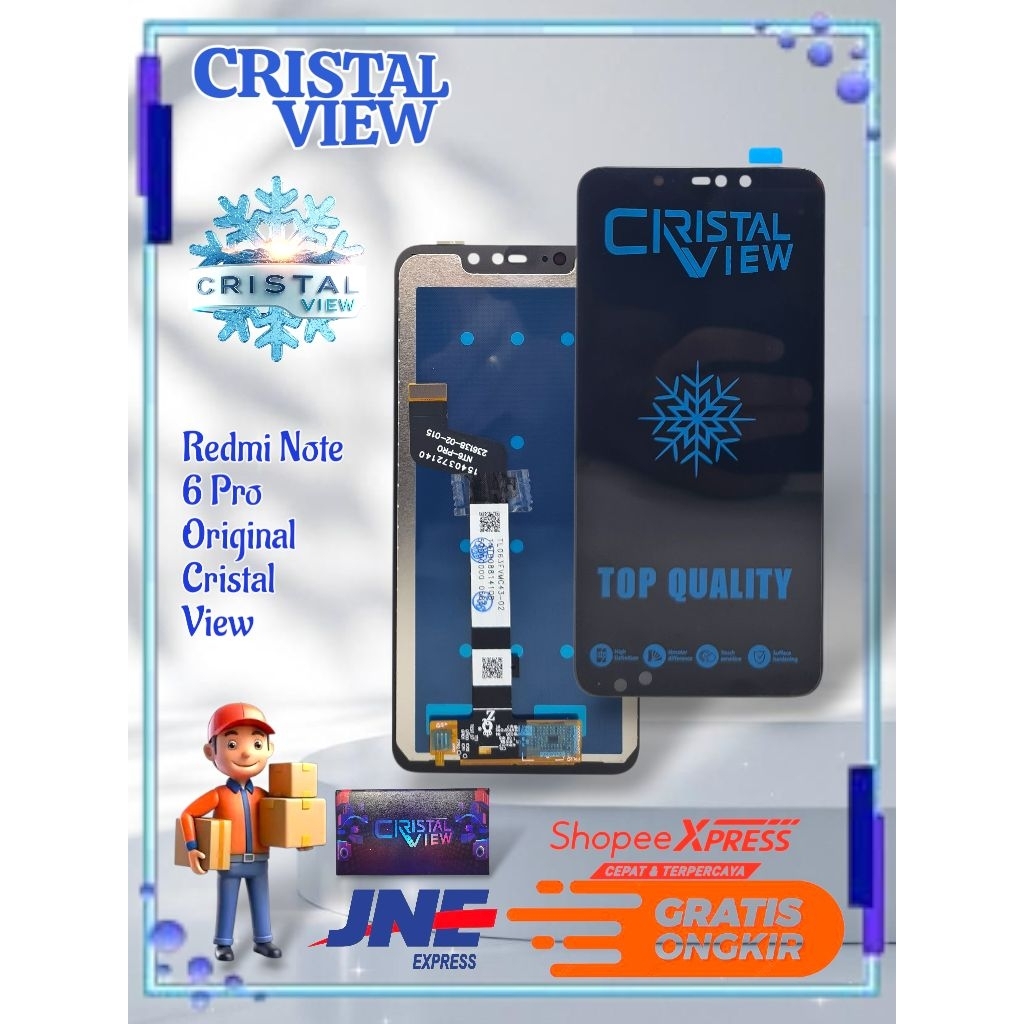 LCD TOUCHSCREEN REDMI NOTE 6 PRO ORIGINAL